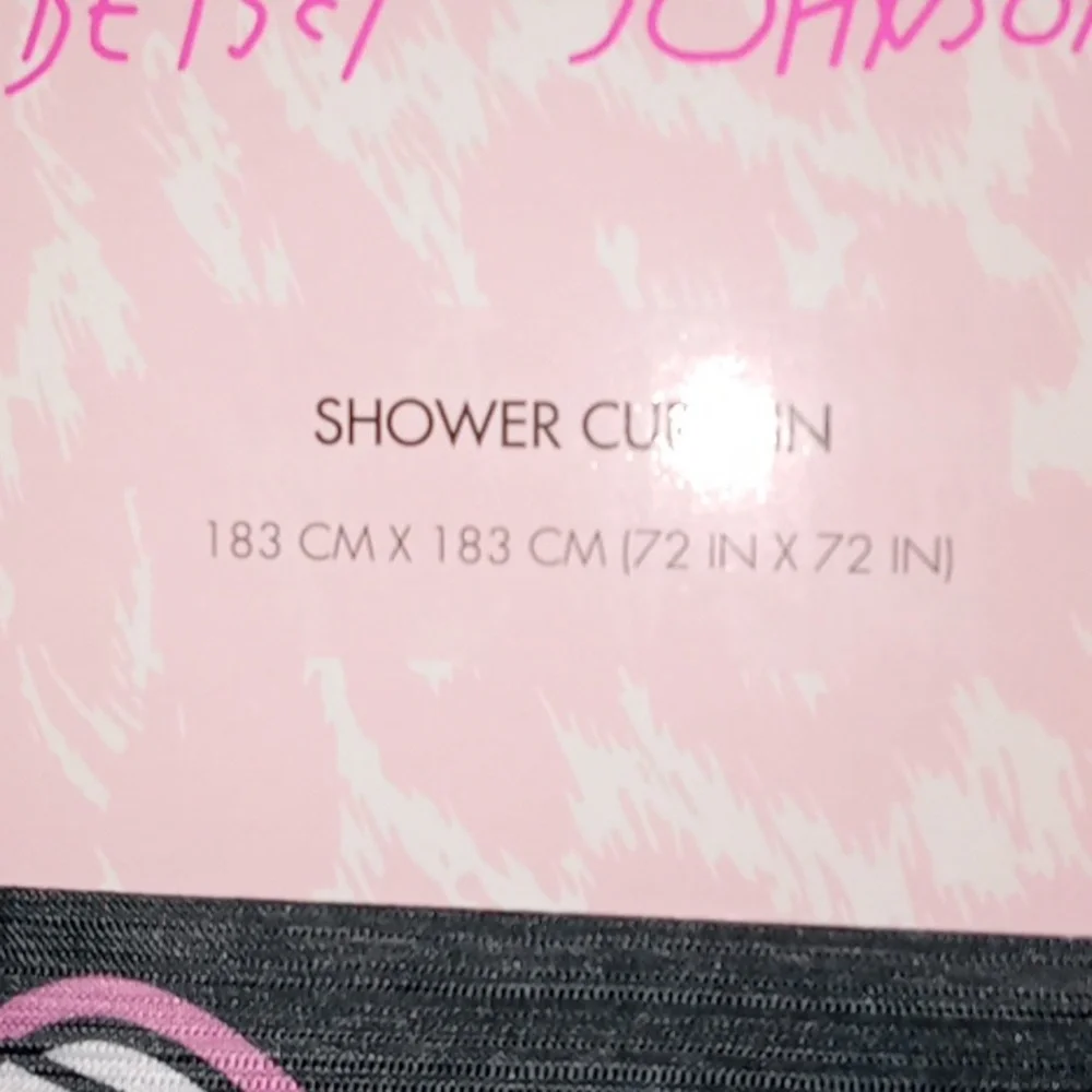 Betsey Johnson Candy Corn and Spider Shower Curtain